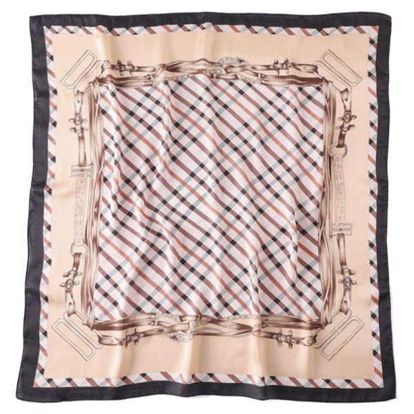 MULTI PATTERN SILKY BANDANA NECK SCARF