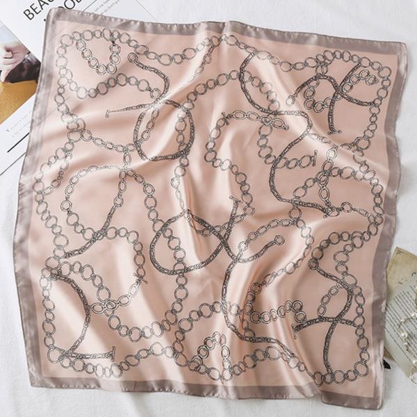 MULTI PATTERN SILKY BANDANA NECK SCARF