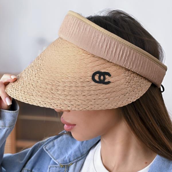 COLOR BAND SUN VISOR HAT