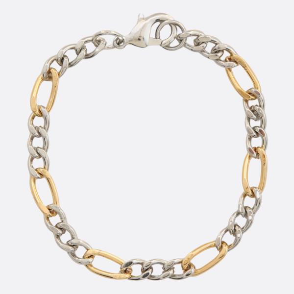 SODAJO TWO TONE GOLD DIPPED BRACELET