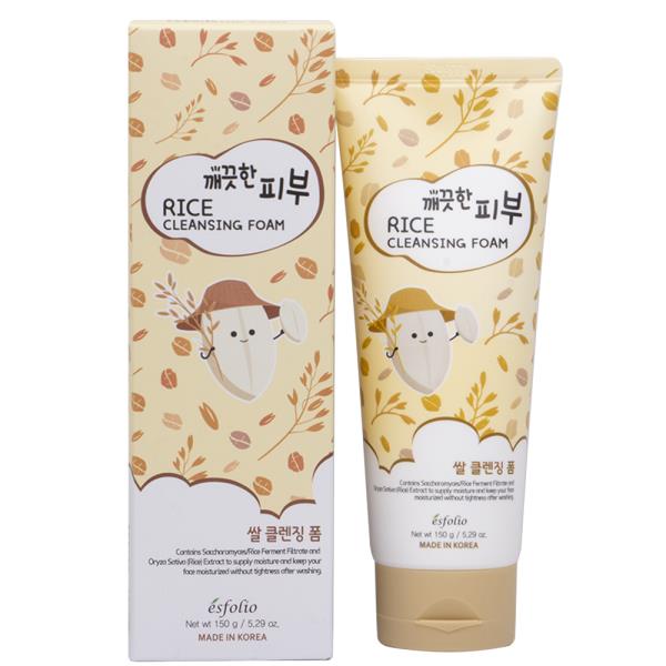 ESFOLIO RICE CLEANSING FOAM