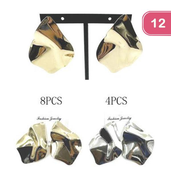 METAL EARRING (12 UNITS)