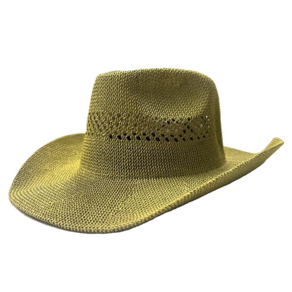 STRAW COWBOY PANAMA SUN HAT