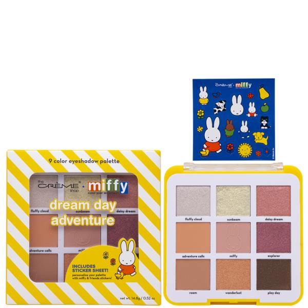 THE CREME SHOP X MIFFY DREAM DAY ADVENTURE EYESHADOW 9 COLOR PALETTE