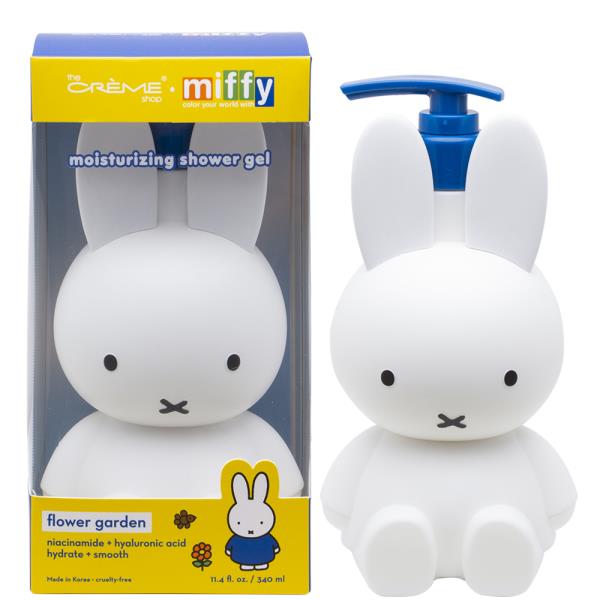 THE CREME SHOP X MIFFY FLOWER GARDEN MOISTURIZING SHOWER GEL