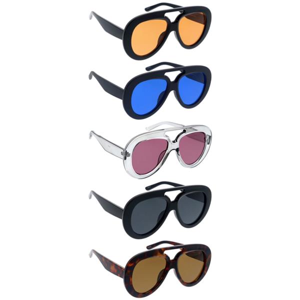 LARGE THICK AVIATOR SUNGLASSES 1DZ