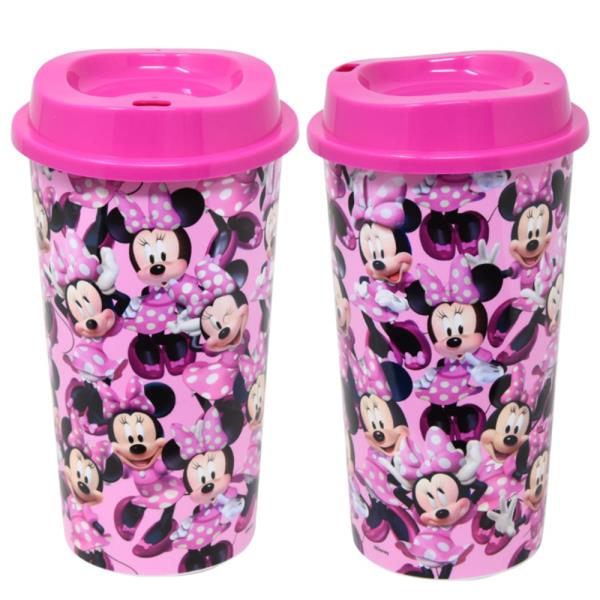 MINNIE MOUSE PP CUP WITH LID