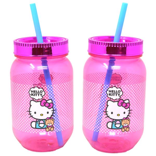 HELLO KITTY PS CANNING JAR