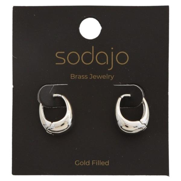 SODAJO HUGGIE GOLD FILLED EARRING