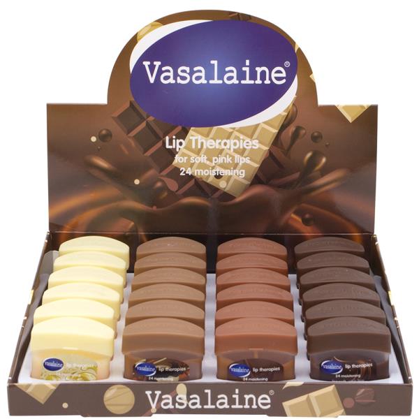 VASALAINE CHOCOLATE LIP THERAPIES (24 UNITS)