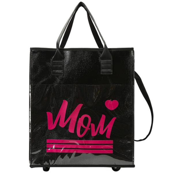 ROLLING MOM THEMED SHOPPING BAG