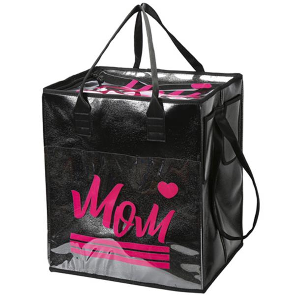 ROLLING MOM THEMED SHOPPING BAG