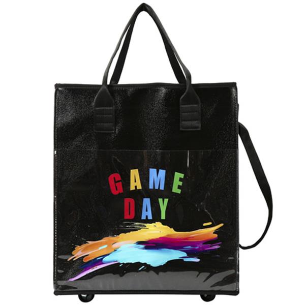 ROLLING GAME DAY THEMED SHOPPING BAG