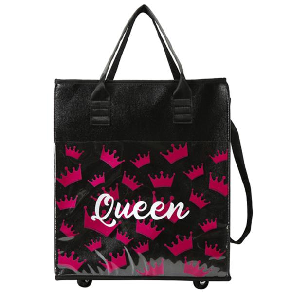 ROLLING QUEEN THEMED SHOPPING BAG