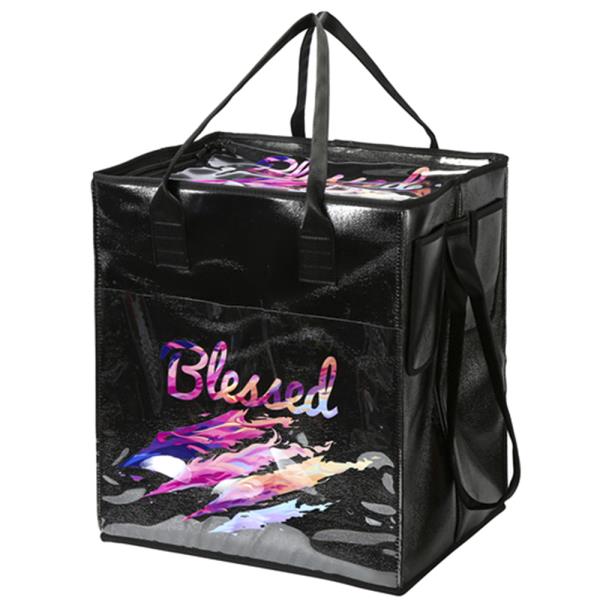 ROLLING BLESSED THEMED SHOPPING BAG