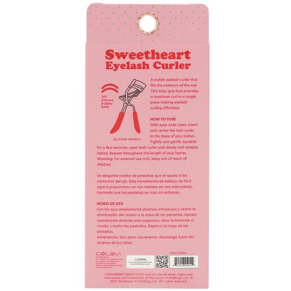 STRAWBERRY SHORTCAKE 1PC RED EYELASH CURLER