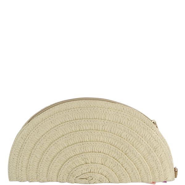 (ONLINE ONLY) Stylish design woven hand strap evening bag