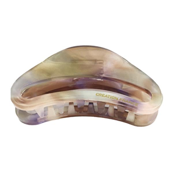 ACRYLIC TRANSLUCENT MINIMALIST DESIGN HAIR CLAW JAW CLIP
