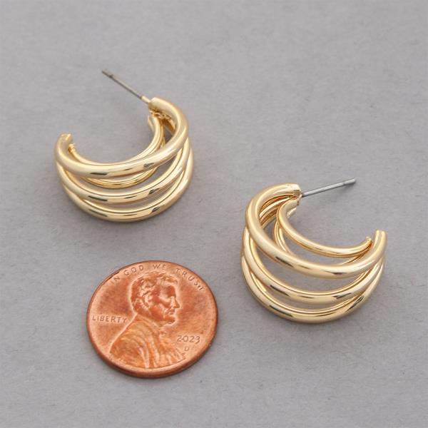 SODAJO MULTI HOOP EARRING