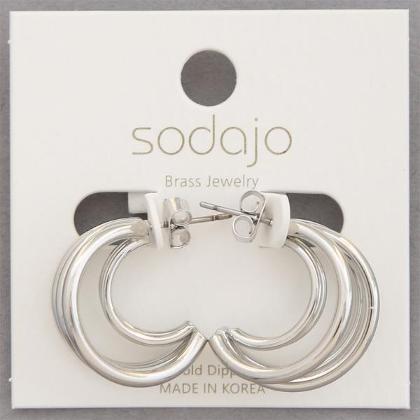 SODAJO MULTI HOOP EARRING