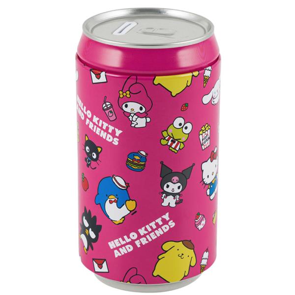 HELLO KITTY AND FRIENDS SAVINGS BANK SODA CAN SHAPE