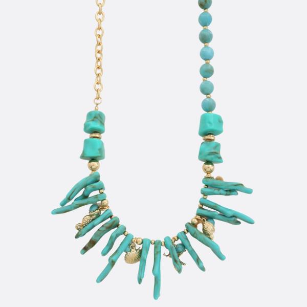 SEA LIFE MULTI CHARM NECKLACE