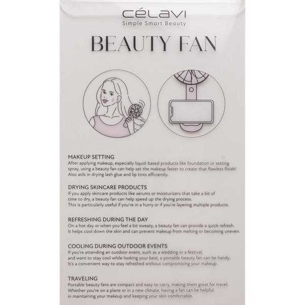 CELAVI BEAUTY FAN PINK