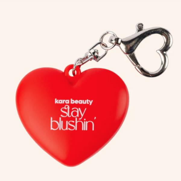 KARA BEAUTY GLOW ON THE GO BLUSH CREAM KEYCHAIN