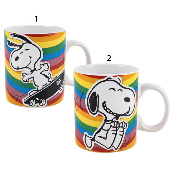 PEANUTS SNOOPY RAINBOW MUG