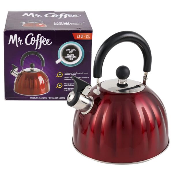 MR COFFEE RED TEA KETTLE