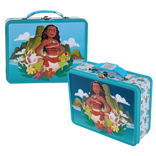 DISNEY MOANA EMBOSSED TIN LUNCH BOX