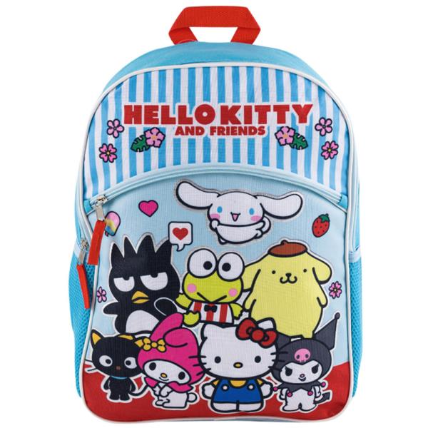 HELLO KITTY AND FRIENDS BACKPACK BLUE