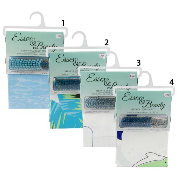 SHOWER CURTAIN SET