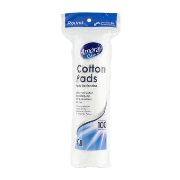 COTTON PADS 100% PURE COTTON HYPOALLERGENIC SOFT & ABSORBENT LINT FREE