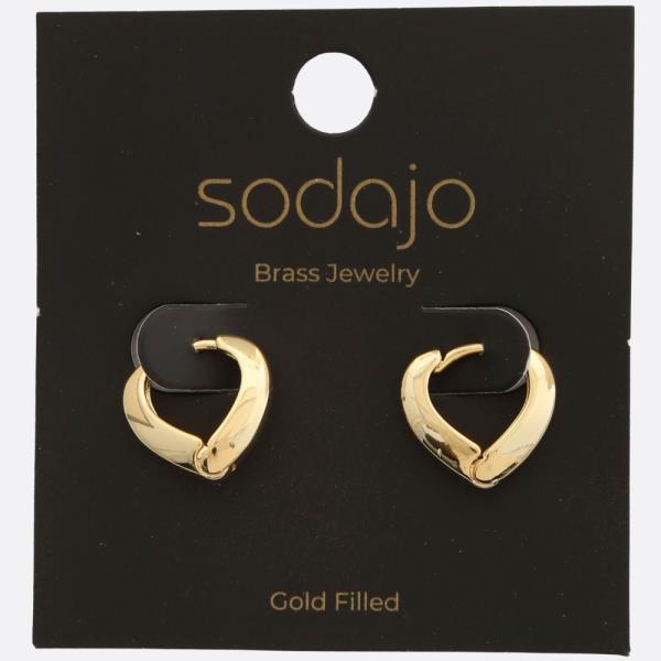 SODAJO GOLD FILLED EARRING