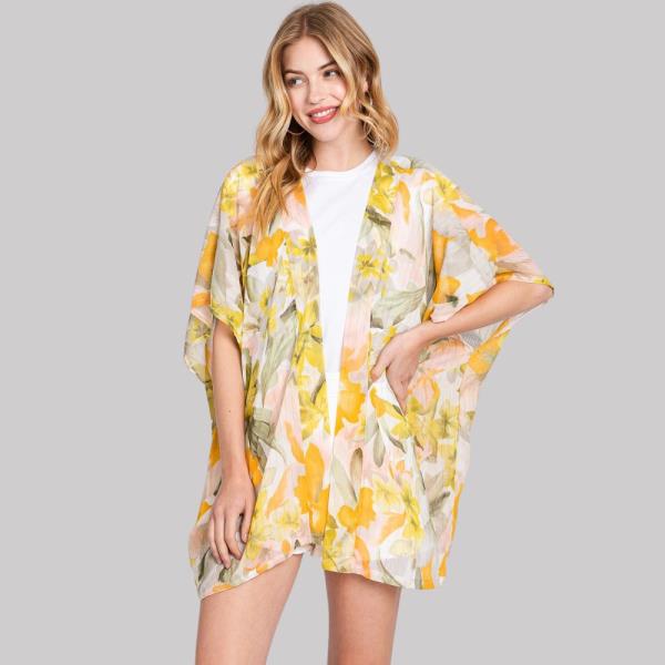 (ONLINE ONLY) FLORAL PRINT COVER-UP