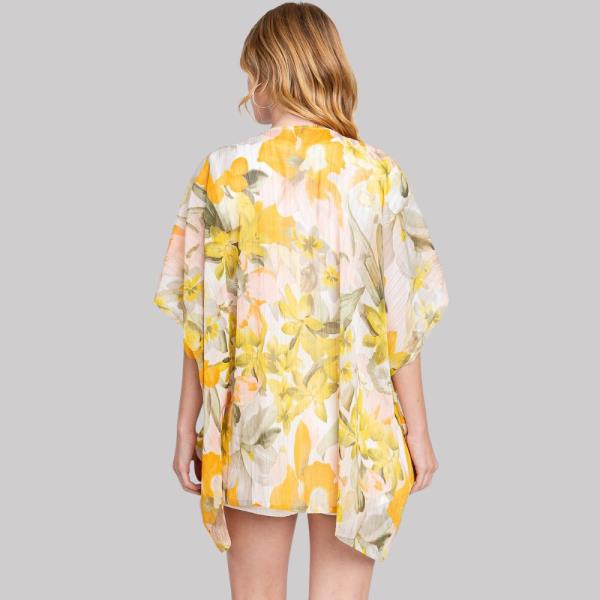 (ONLINE ONLY) FLORAL PRINT COVER-UP