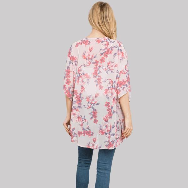 (ONLINE ONLY) FLOWER PRINT KIMONO