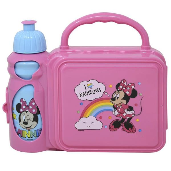 MINNIE COMBO LUNCH BOX WITH WATER BOTTLE