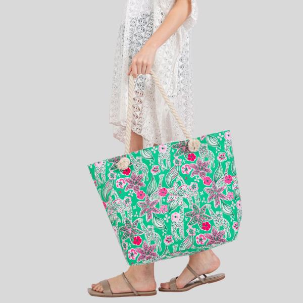 (ONLINE ONLY) FLOWER TOTE BAG