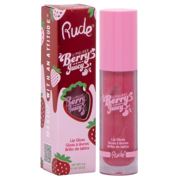 RUDE BERRY JUICY LIPGLOSS DAZZLE ME