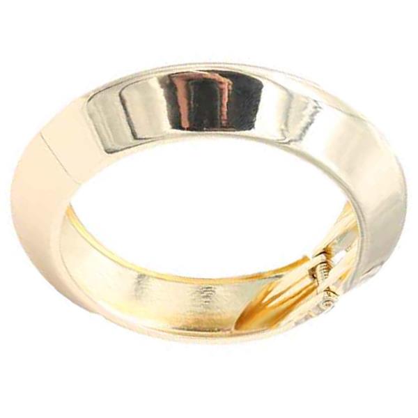 GOLD PLATED HINGED BANGLE BRACELETS