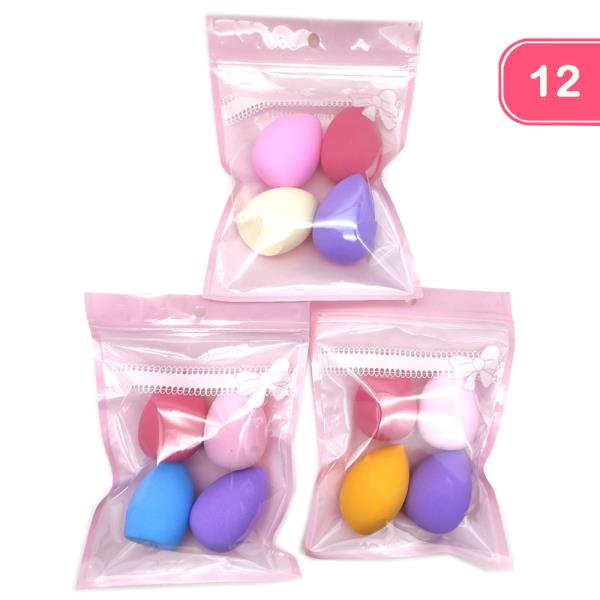 BEAUTY MAKEUP SPONGE SET (12 UNITS)