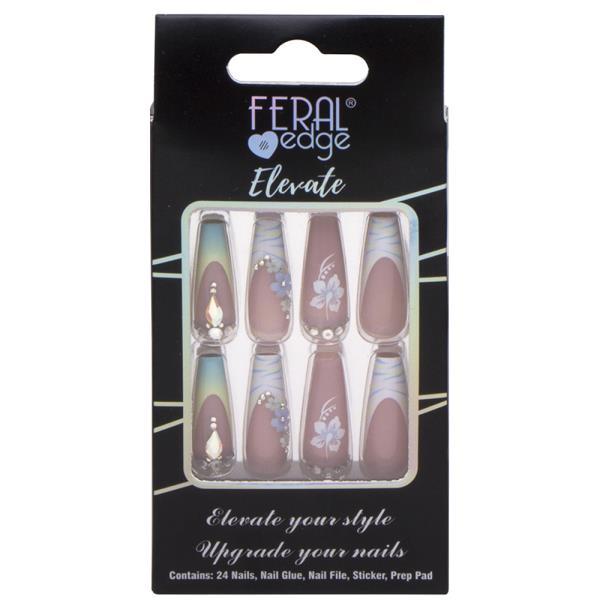 FERAL EDGE DESIGN NAIL DECORATION SET