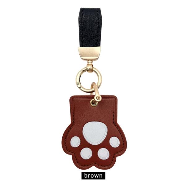 BEAR PAW BAG CHARM KEYCHAIN