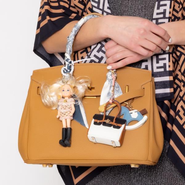 DOLL BAG CHARM KEYCHAIN