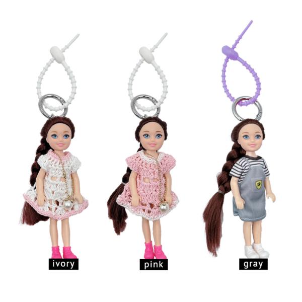 DOLL BAG CHARM KEYCHAIN