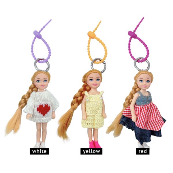 DOLL BAG CHARM KEYCHAIN