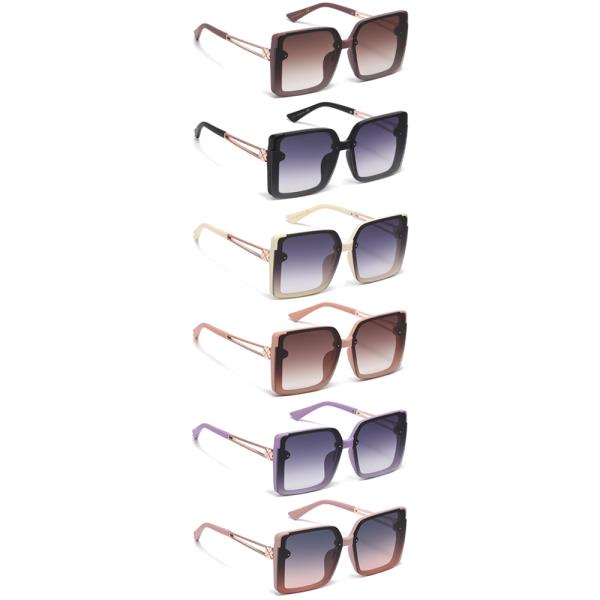 FASHION SQUARE SUNGLASSES 1DZ