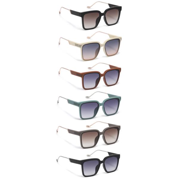 MODERN SQUARE SUNGLASSES 1DZ